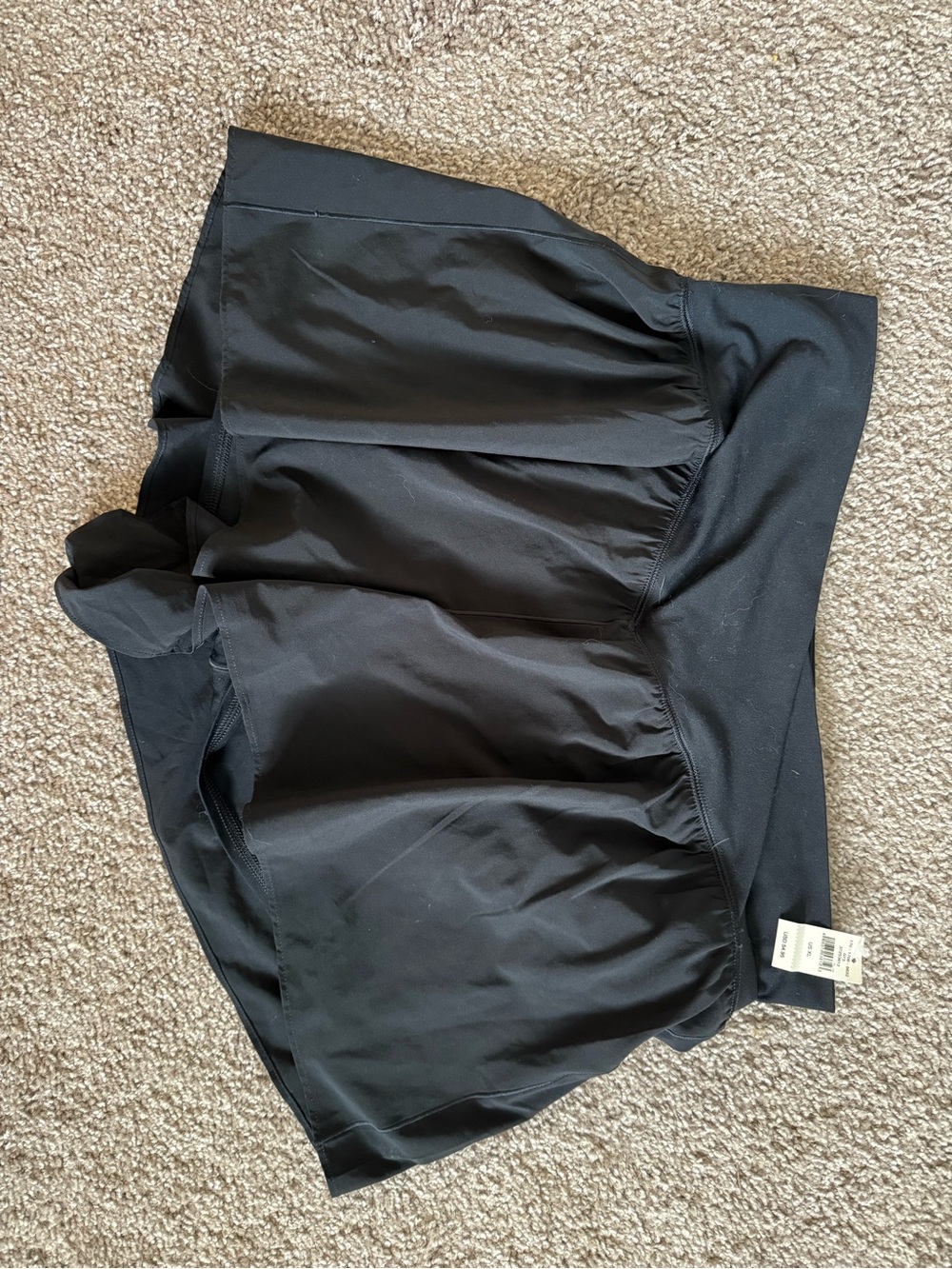 aerie Flowy Short - True Black - Size XL